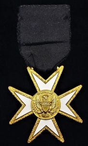 United States: A Military Masonic or Fraternal Jewel