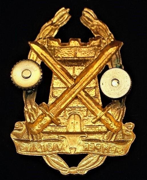 Republic of South Africa: Special Services Corps. Gilding metal cap badge — image 2