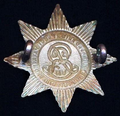 Middlesex Imperial Yeomanry: Cap badge. White metal. Circa 1902-1908 — image 2