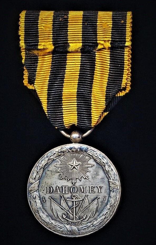 France: Medal for Dahomey 1892 (Medaille Du Dahomey 1892) — image 4