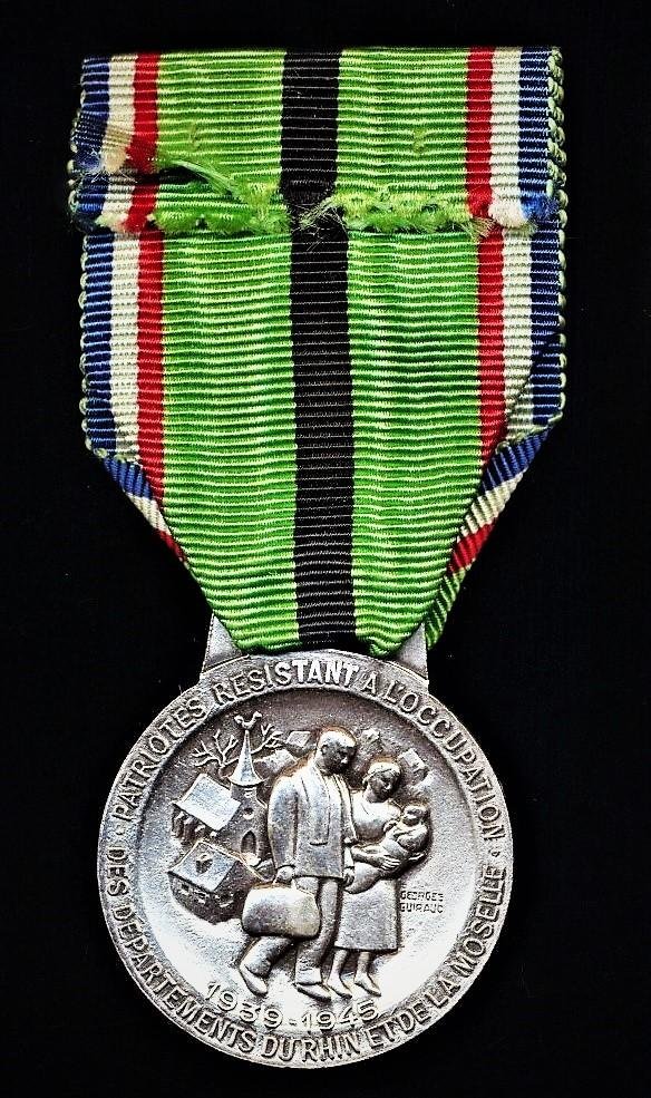 France: Medal of the Patriot Resisting the Occupation of the Departments of the Rhine and Moselle 1939-1945 — image 4