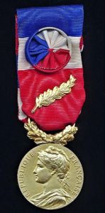 France: Medal of Honour for Labour (Médaille d'Honneur du Travail …