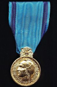 France: Medal of Honour for Youth and Sports (Medaille De …