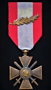 France: War Cross for Exterior Theatres of Operation (Croix de …