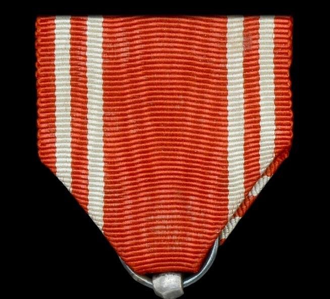 Japan (Empire): Red Cross Order. Silver grade Order of Merit. Silver & enamel breast badge — image 3