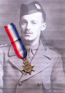 1914-15 Star (2.Lieut. F.J. Adamson.High L.I.)