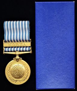 United Nations: Service Medal with clasp 'Korea'