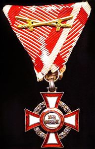 Austria (Imperial): The Military Merit Cross. Knight's Cross. With 'Swords' …