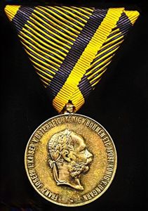 Austria (Empire): War Medal 1873 (Kriegsmedaille 1873). Including for China …