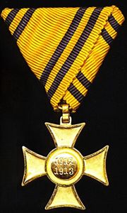 Austria (Imperial): Mobilization Cross 1912-1913