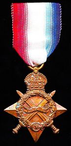 1914-15 Star (No. 106 Gnr. Rahmat Khan, 25/Mtn. Bty.)