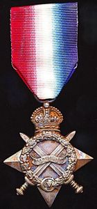 1914-15 Star (No. 130 Havr. Kanda Singh, 30 Mountain Battery …