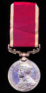 India Long Service & Good Conduct Medal. GV 1st issue …