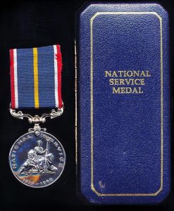 National Service Medal 1939-1960