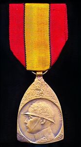 Belgium: Commemorative War Medal 1914-1918 (Medaille Commemorative de la Guerre …