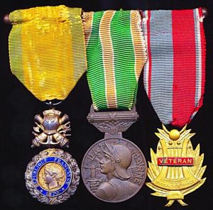 A French Bandsman / Military Musician's Great War era medal …