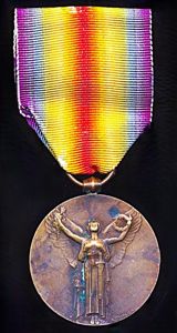 France: Interallied Victory Medal (Medaille Inter-Alliee De La Victorie 1918). …
