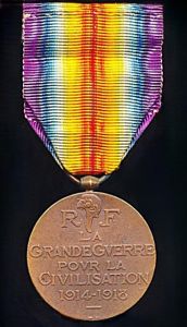 France: Interallied Victory Medal (Medaille Inter-Alliee De La Victorie 1918). …