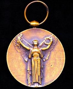 France: Interallied Victory Medal (Medaille Inter-Alliee De La Victorie 1918). …