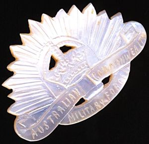 Australia: Australian Commonwealth Military Forces. A Great War era 'Sweetheart' …