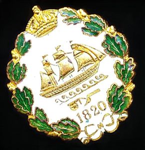 Colonial South Africa Interest: '1820 Settlers' Commemorative Gilt & Enamelled …