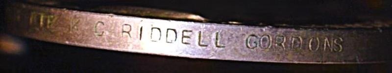 A 'Rare to Regiment' pair of medals for the Korean War: Pte. K. C. Riddell, 1st Battalion Gordon Highlanders — image 5