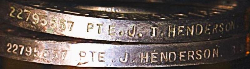 A 'Red Hackles' Korean War & Mau Mau Rebellion campaign medal group of 3: Private J. T. Henderson, 1st Battalion Black Watch — image 5