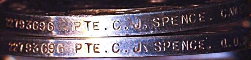 An extremely scarce campaign medal pair including clasps for service in Aden Colony, Brunei Revolt & Borneo Confrontation: Private C. J. Spence 1st Battalion Queen's Own Highlanders, late 1st Battalion Queen's Own Cameron Highlanders — image 5