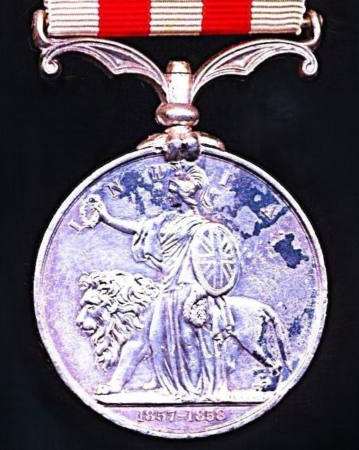 Indian Mutiny Medal 1857-58. No clasp (Staff Havr Sye Errapa. Sappers & Miners.) — image 4