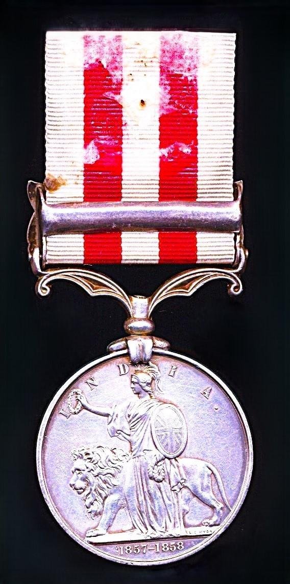 Indian Mutiny 1857-58, 1 clasp, Central India (Gunr. Wm. Webb, A Tp. H. Bde. Madras Arty.) — image 3