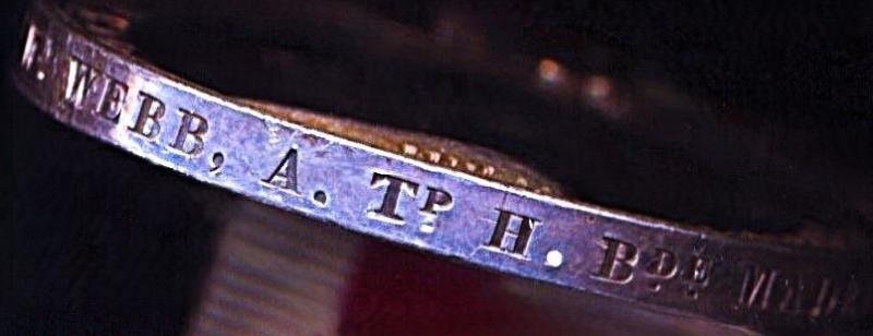 Indian Mutiny 1857-58, 1 clasp, Central India (Gunr. Wm. Webb, A Tp. H. Bde. Madras Arty.) — image 5