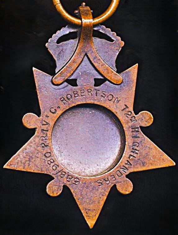 Kabul to Kandahar Star 1880 (58B/980 Prive C Robertson 72nd Highlanders) — image 5