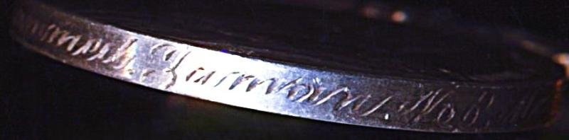 India General Service Medal 1908-1935. EDVII silver issue with clasp 'North West Frontier 1908' (724 Dvr Mohammed Zaman. No 8 Mtn.B.R.G.A,) — image 5