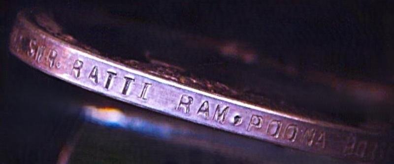 India General Service Medal 1908-35. GV 2nd Issue with clasp 'North West Frontier 1930-31' (6002 Swr. Ratti Ram. Poona Horse.) — image 5