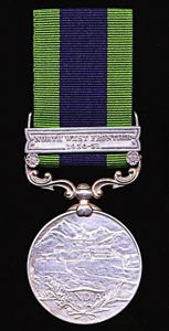 India General Service Medal 1908-35. GV 2nd Issue with clasp …