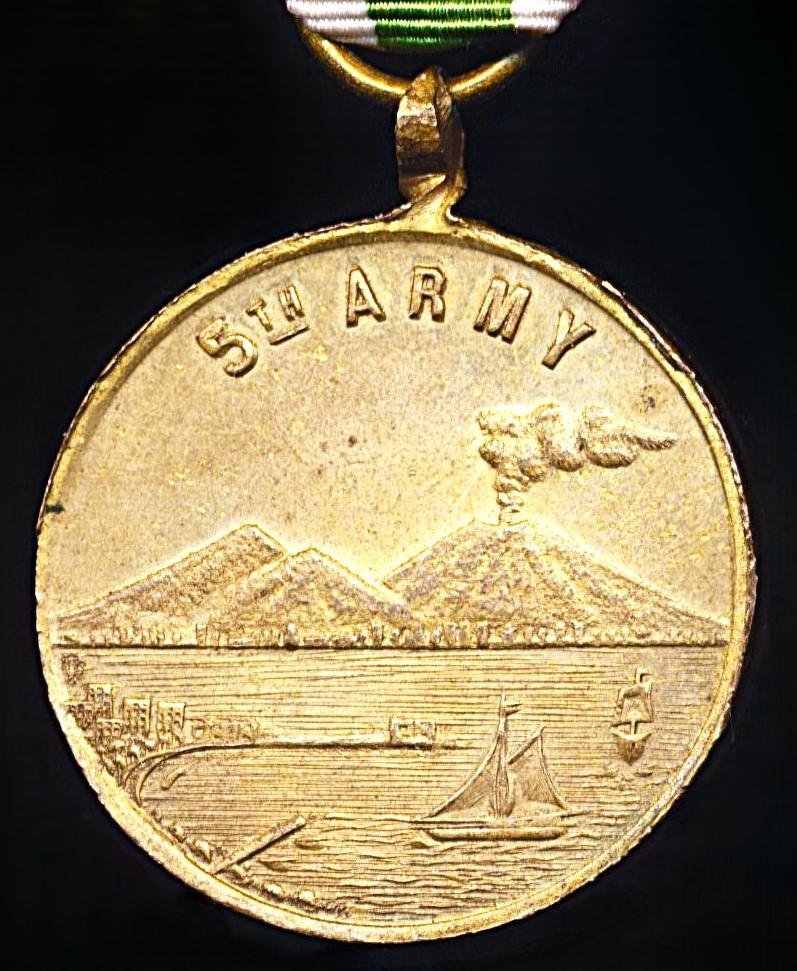 United States: 5th Army Liberation of Naples Medal 1943 — image 2