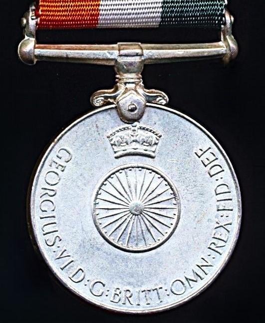 India: Independence Medal 1947 (49612 LAC. J. Kurian, R.I.A.F.) — image 2