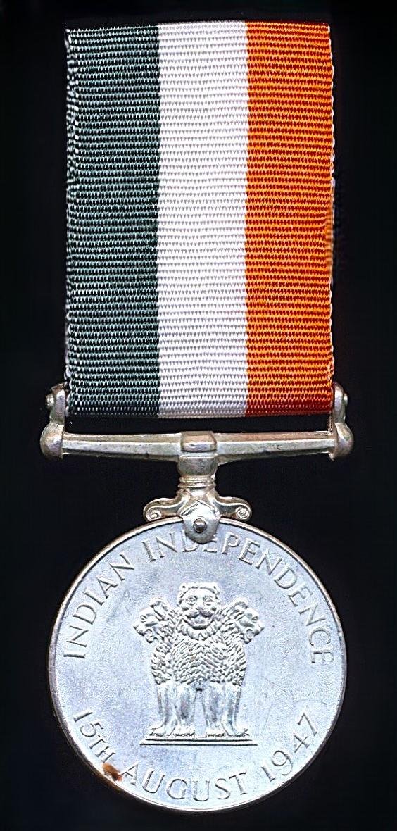 India: Independence Medal 1947 (49612 LAC. J. Kurian, R.I.A.F.) — image 3