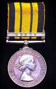 Africa General Service Medal 1902-1956. EIIR issue with 'Kenya' clasp …