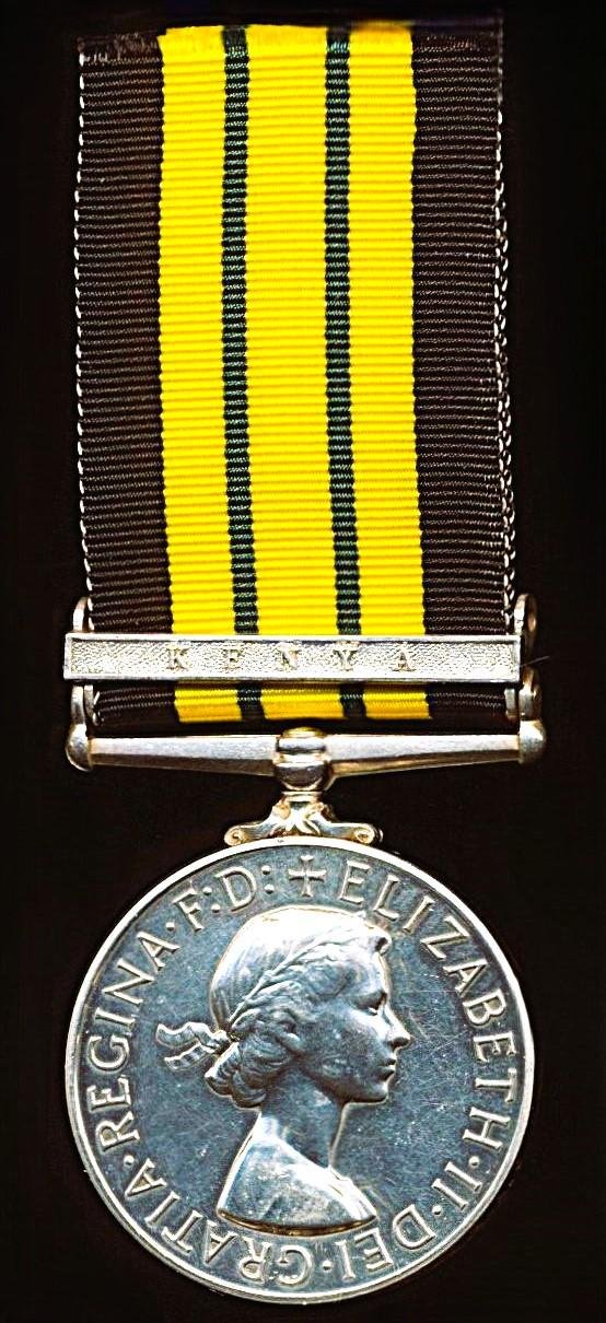 Africa General Service Medal 1902-56. EIIR issue (W/385896 Private B. E. A. Talbot. W.R.A.C.) — image 3