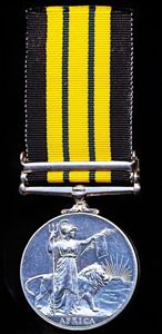 Africa General Service Medal 1902-56. EIIR issue (W/385896 Private B. …