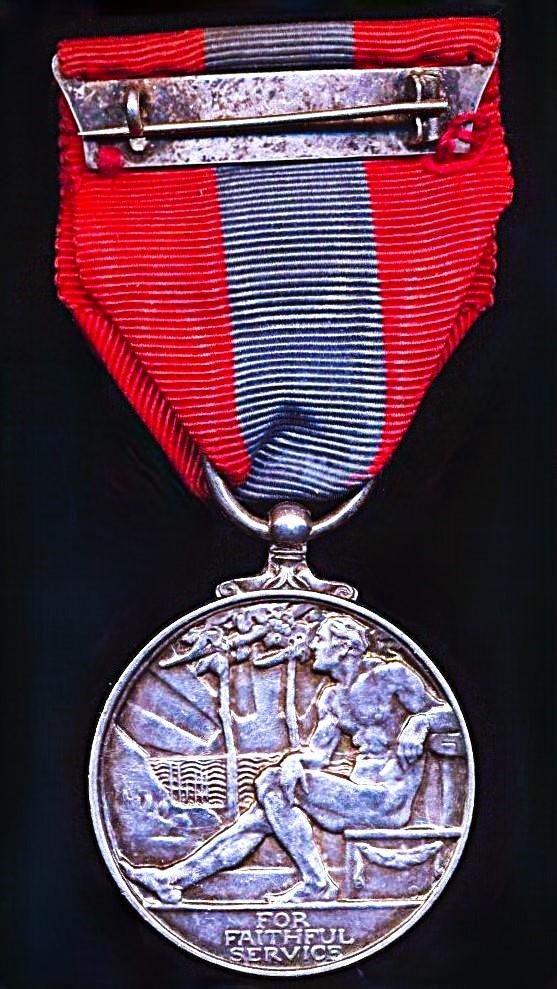 Imperial Service Medal. GVI first issue (Albert Seward) — image 3