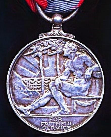 Imperial Service Medal. GVI first issue (Albert Seward) — image 4