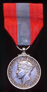 Imperial Service Medal. GVI first issue (Albert Seward)