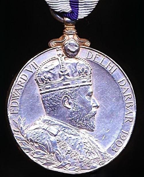 Delhi Durbar Medal 1903. Silver issue — image 5