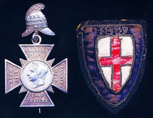 The Great Windsor Fire-Brigades Jubilee Review 1887: Silver (not hallmarked) …