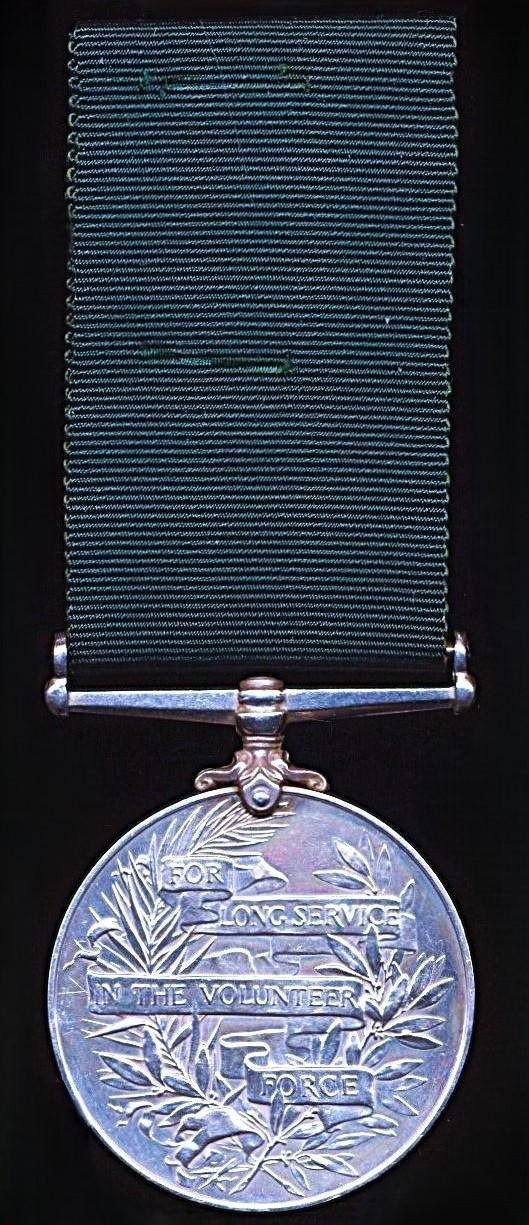 Volunteer Long Service Medal. EDVII issue (772 Band Sjt: J. N. Taylor. 6/V.B. Gordon Hdrs) — image 4