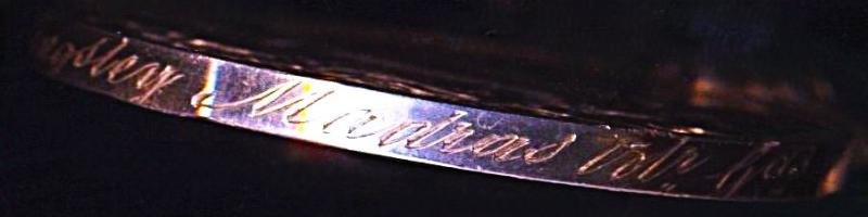 Volunteer Long Service Medal (India and Colonies). Victorian issue (Sergt. T.A. Kingsley Madras Vol. Gds.) — image 5