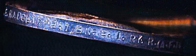 Volunteer Long Service Medal (India & The Colonies). GV issue (Pte. C. E. Radcliffe, 1 Bn. E.I. Ry. R. (A.F.I.) — image 5