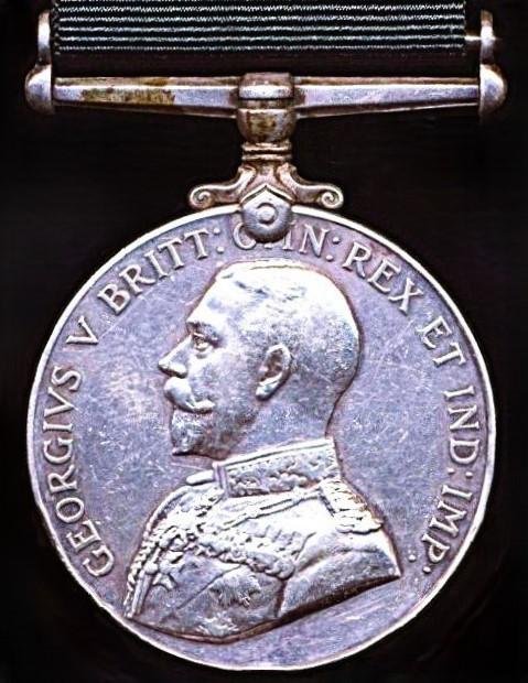 Colonial Auxiliary Forces Long Service medal. GV first issue, with swivel suspender (No. C.Q.M.Sjt. James Jayawardena, Ceylon L.I.) — image 4